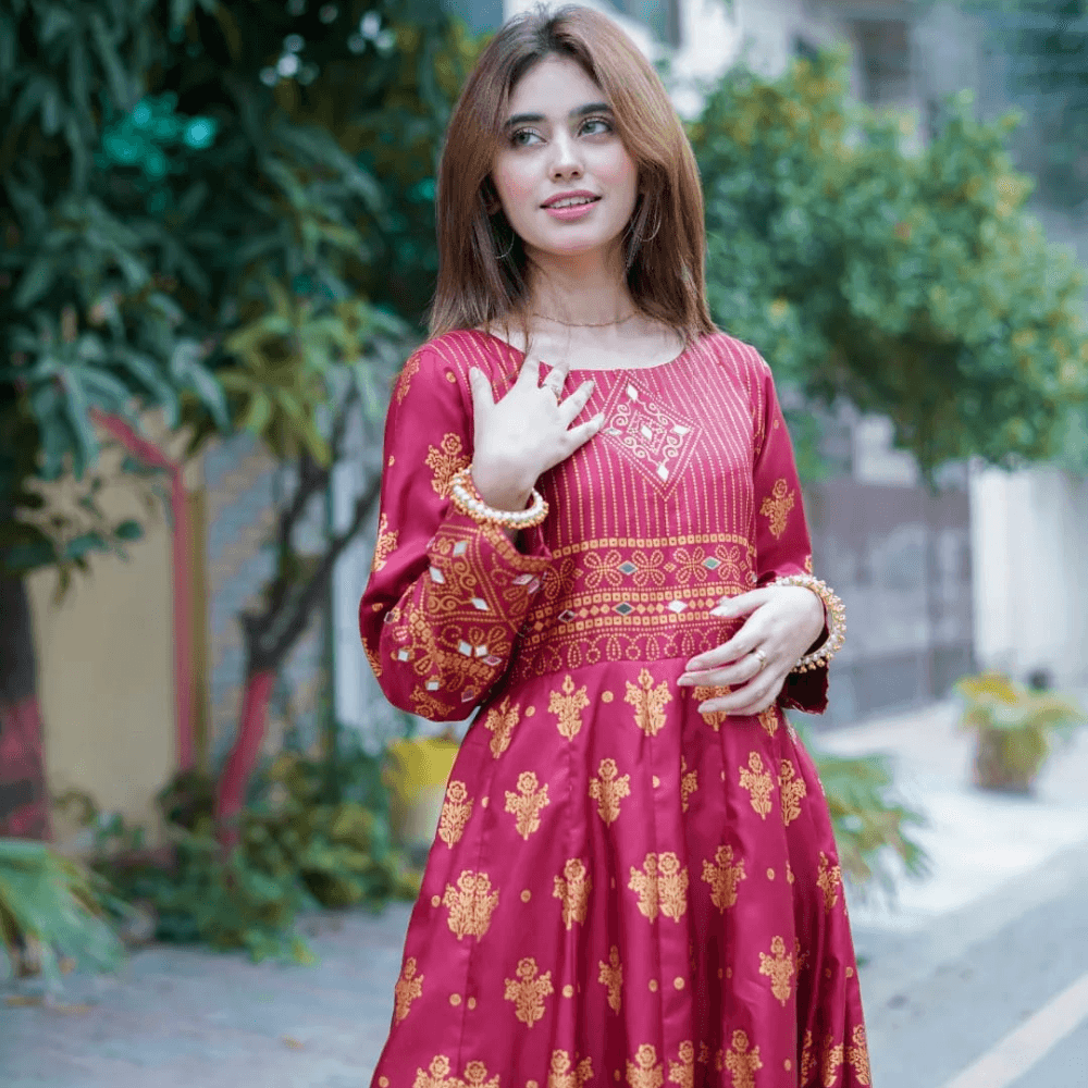 Mahoor Maxi in Delicate Pink! 🌸 - Virsa