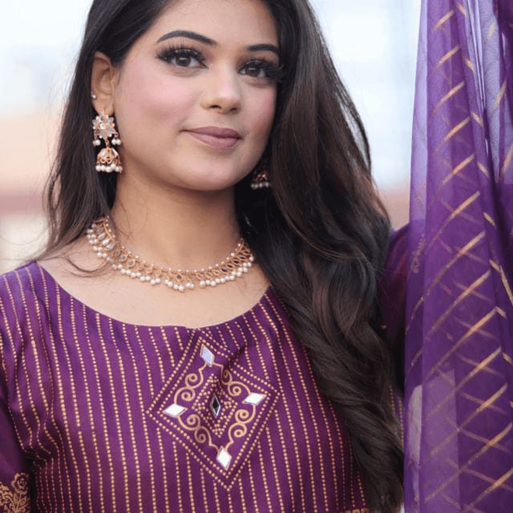 Mahoor Maxi in Regal Purple! 💜 - Virsa