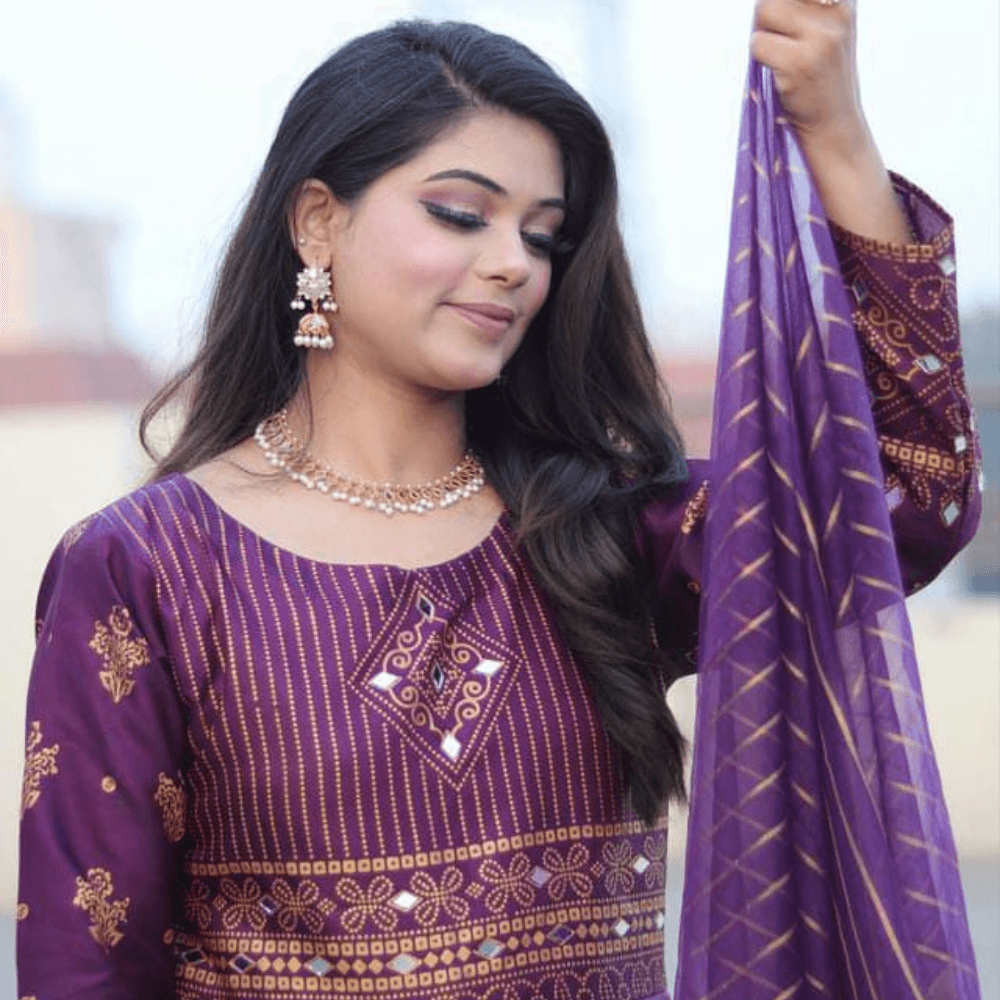 Mahoor Maxi in Regal Purple! 💜 - Virsa