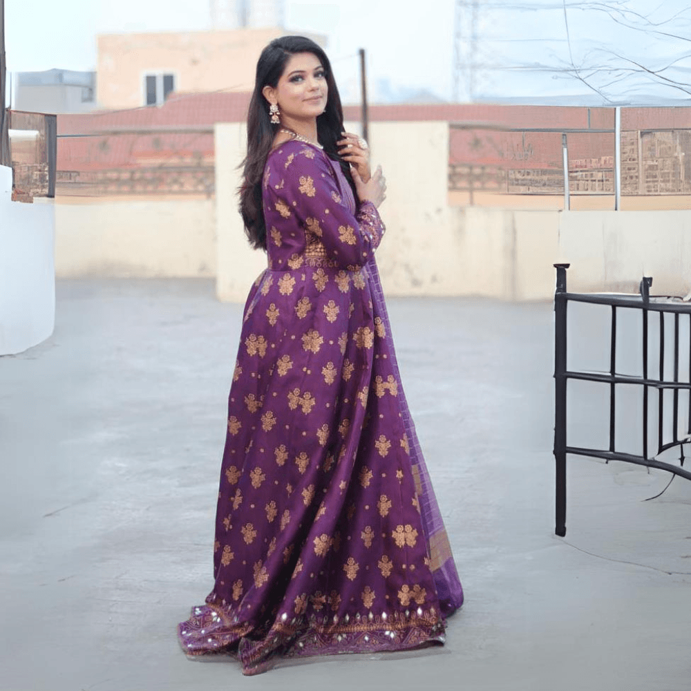 Mahoor Maxi in Regal Purple! 💜 - Virsa