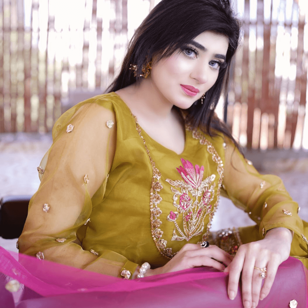 Mehndi Sharara 🌿 3-Piece - Virsa
