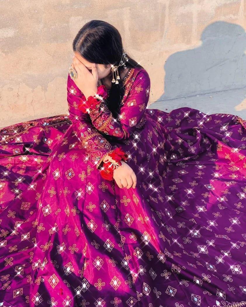 Purple Sheesh Mahal Maxi A Regal Ensemble Fit for Royalty! 👗 - Virsa