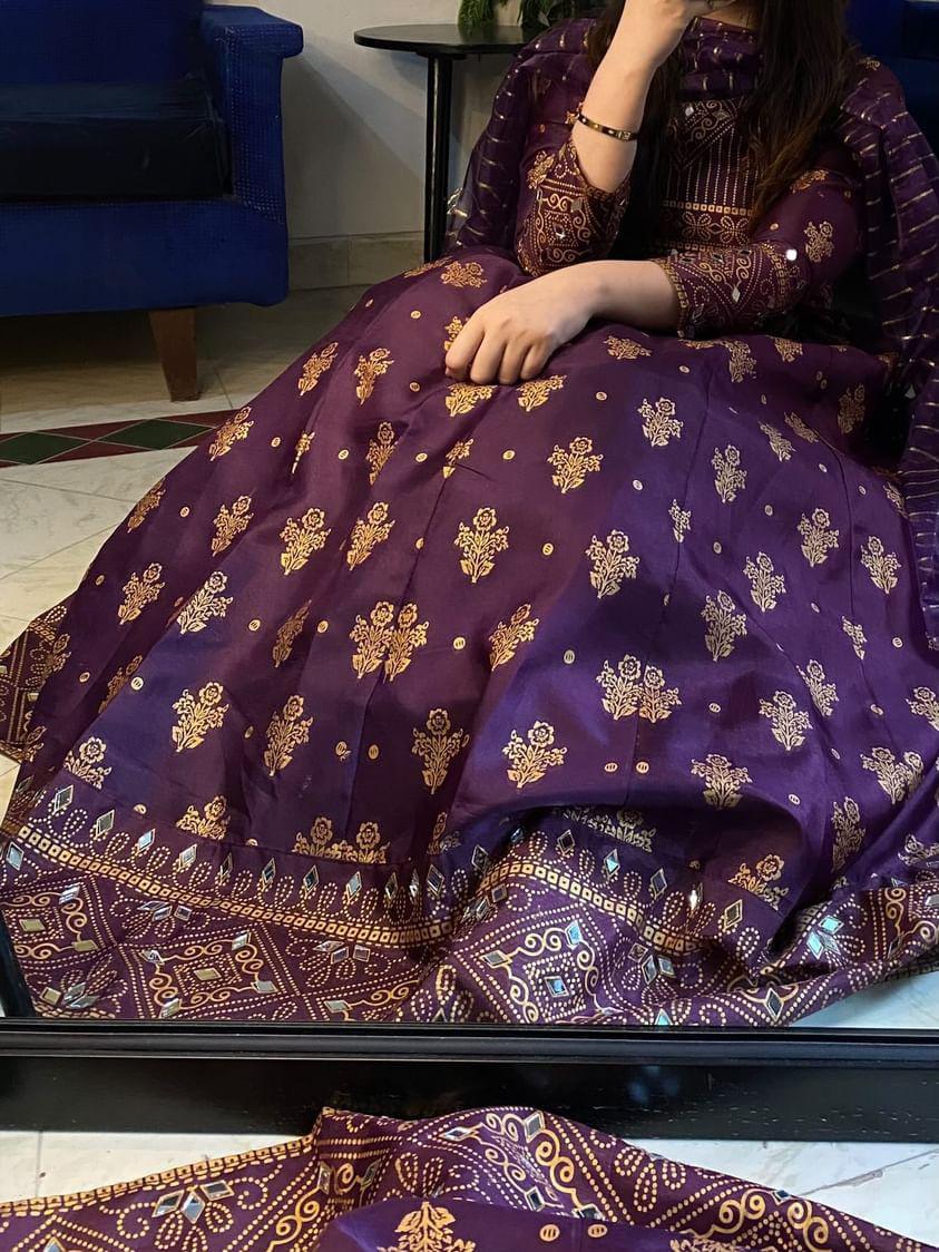 Mahoor Maxi in Rich Maroon! 🍂 - Virsa