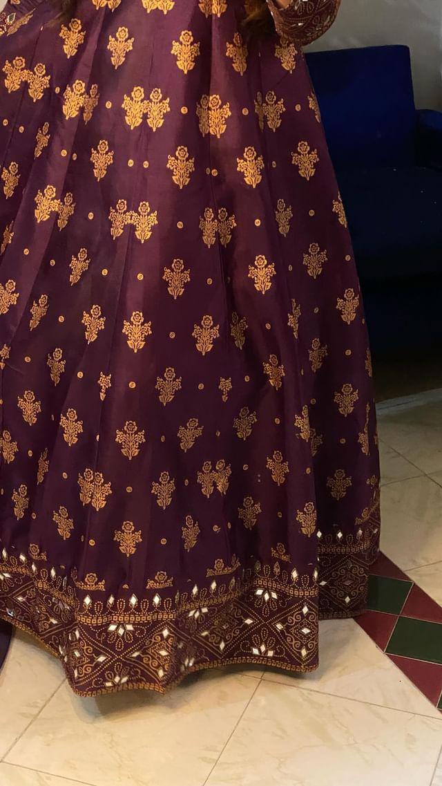 Mahoor Maxi in Rich Maroon! 🍂 - Virsa