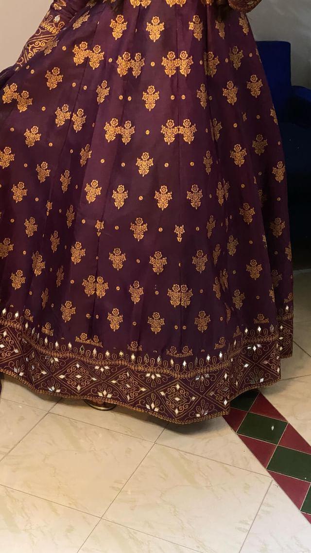 Mahoor Maxi in Rich Maroon! 🍂 - Virsa
