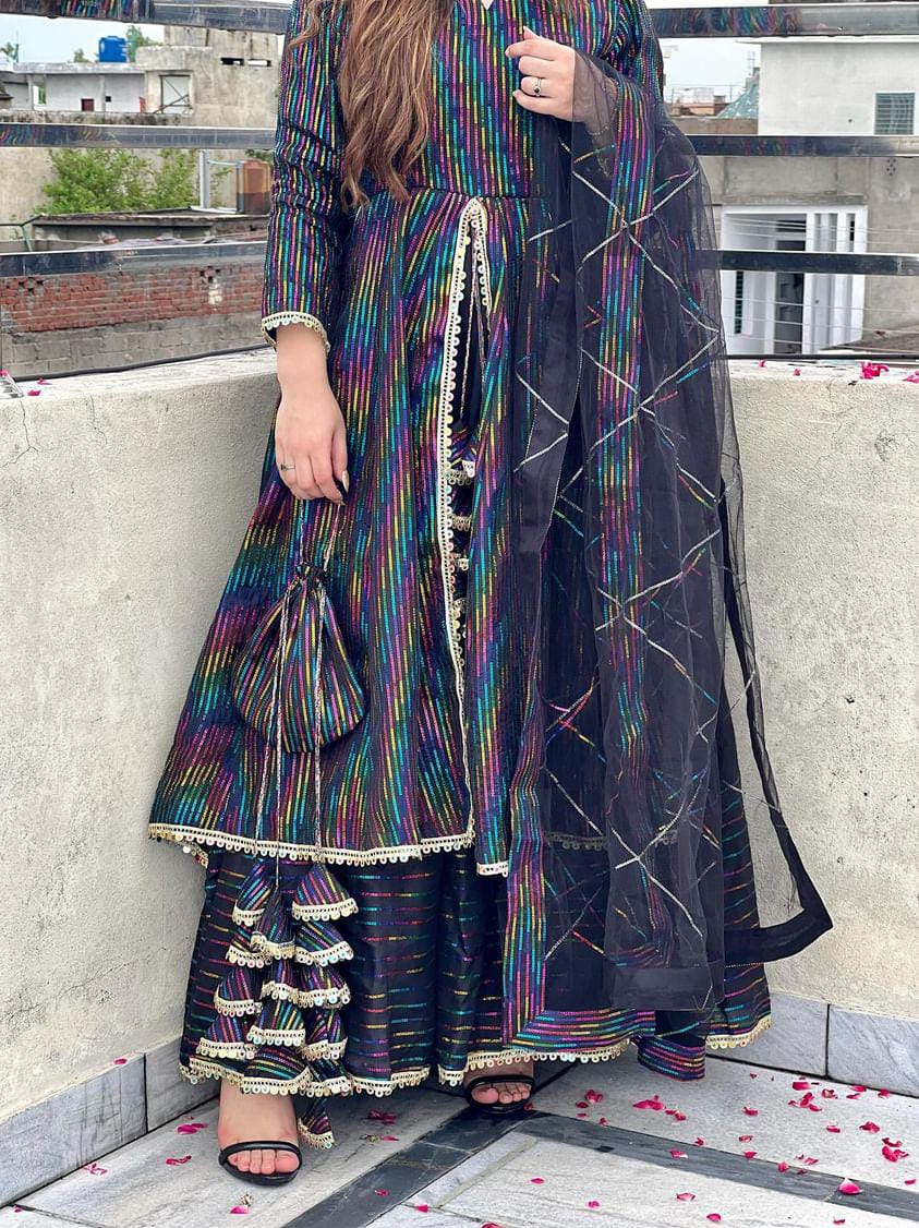 Morni Gown Design Maxi 4pc