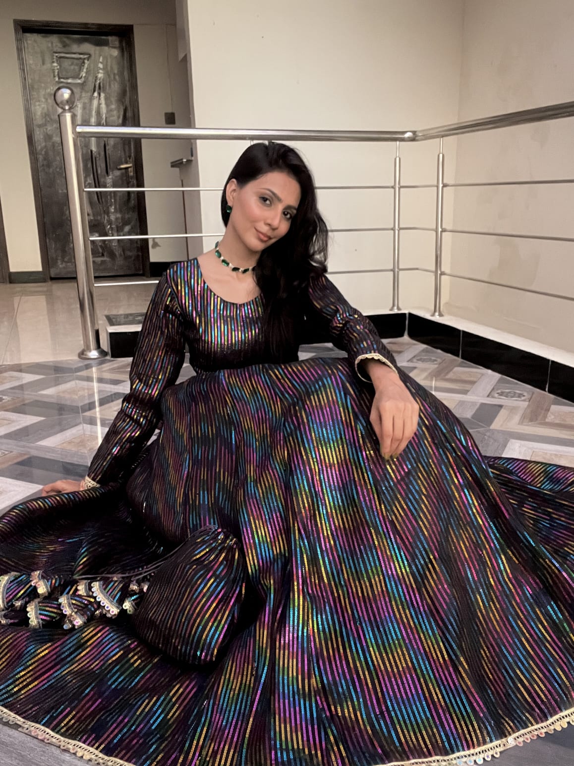 Black Lehnga 4pc