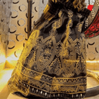 Moor Mahal Maxi 3Pc Black 🖤 - Virsa