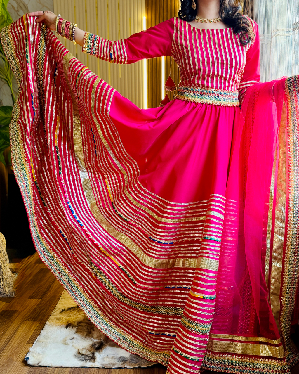 Lehenga Choli-PNK