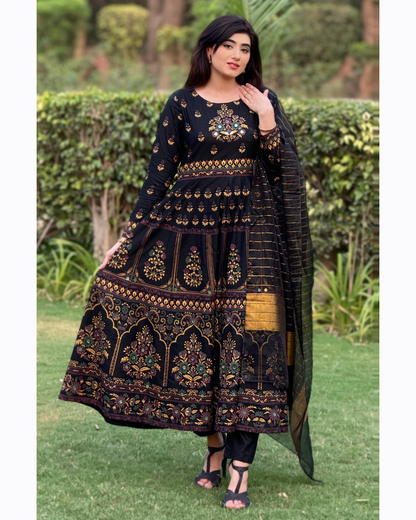 Maah Para Maxi-BLK 3 Piece