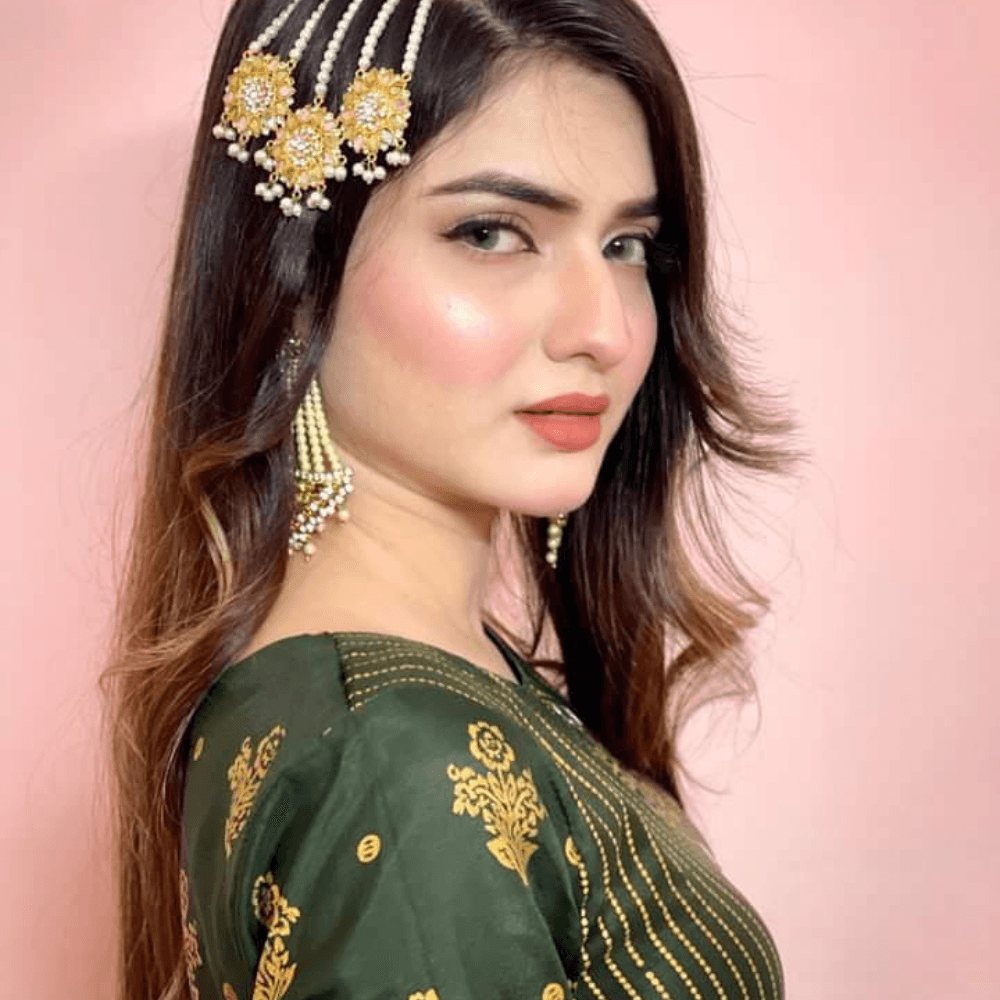 Mahoor Maxi : in Enchanting Green! 🌿 - Virsa