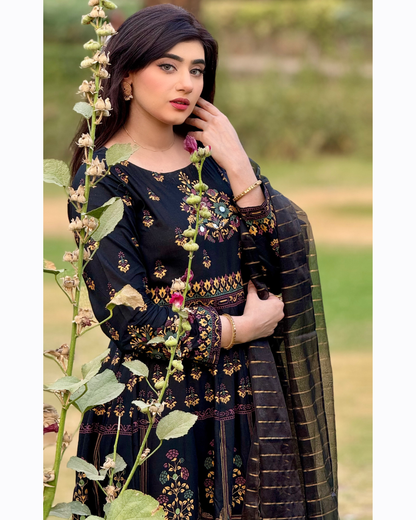 Maah Para Maxi-BLK 3 Piece