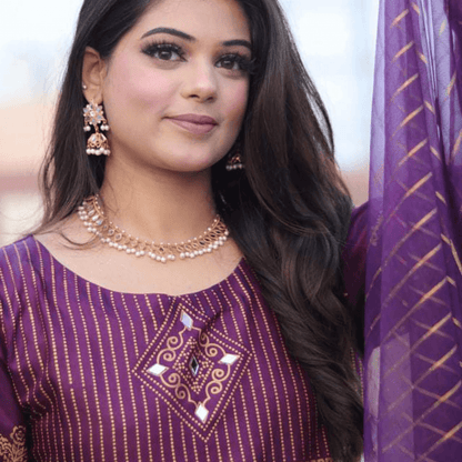 Mahoor Maxi in Regal Purple! 💜 - Virsa
