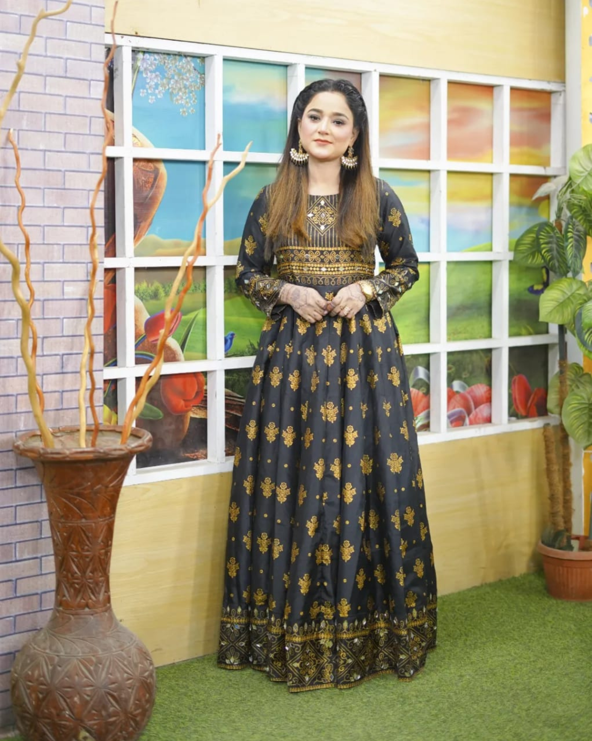 Mahoor Design-BLK 3 Piece Main image