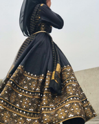 Gul Rana-BLK 3 Piece