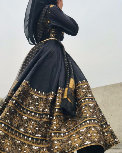 Gul Rana-BLK 3 Piece
