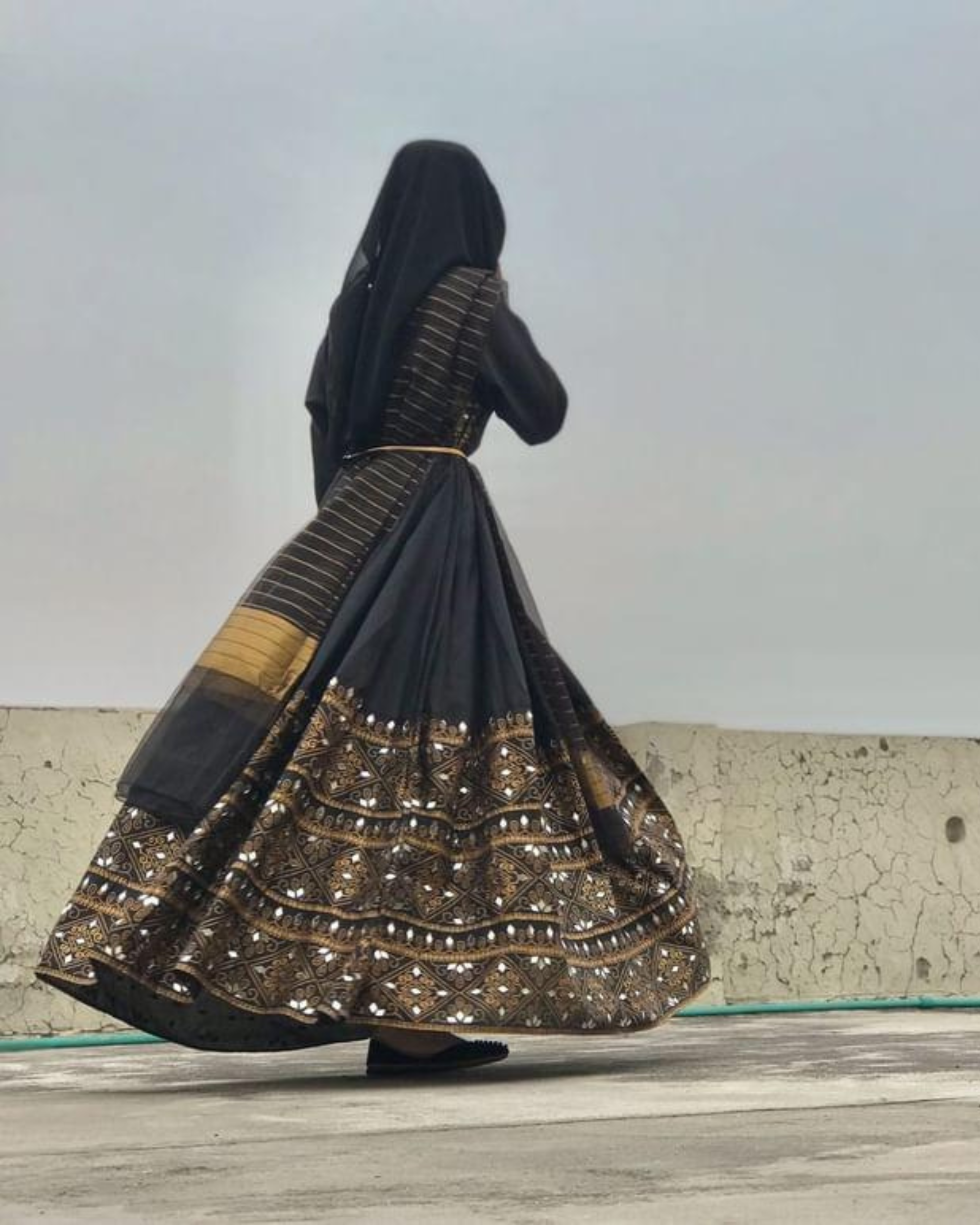 Gul Rana-BLK 3 Piece