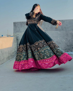 Gul Rana-BLK 3 Piece