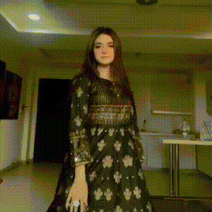 Mahoor Maxi : in Timeless Black! 🖤 - Virsa