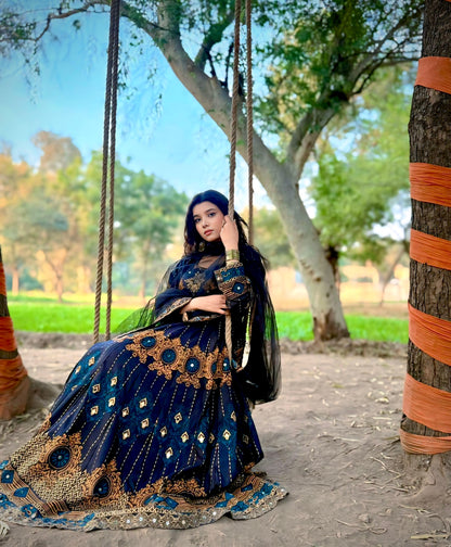 "GUL NAAZ BLACK 3PC "