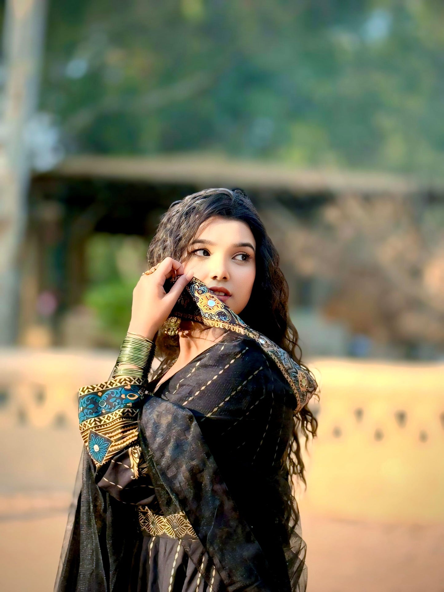 "GUL NAAZ BLACK 3PC "