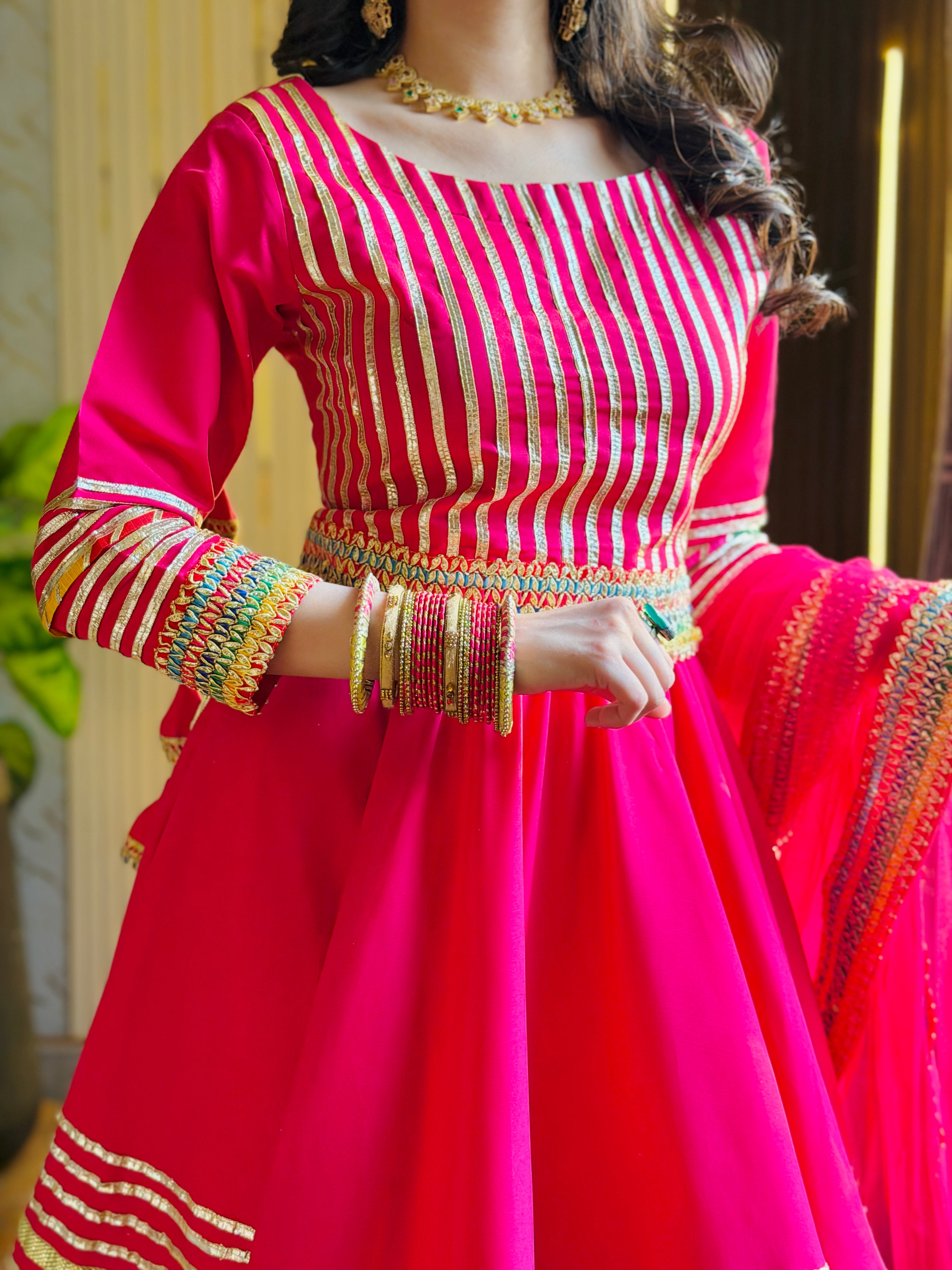Lehenga Choli-PNK