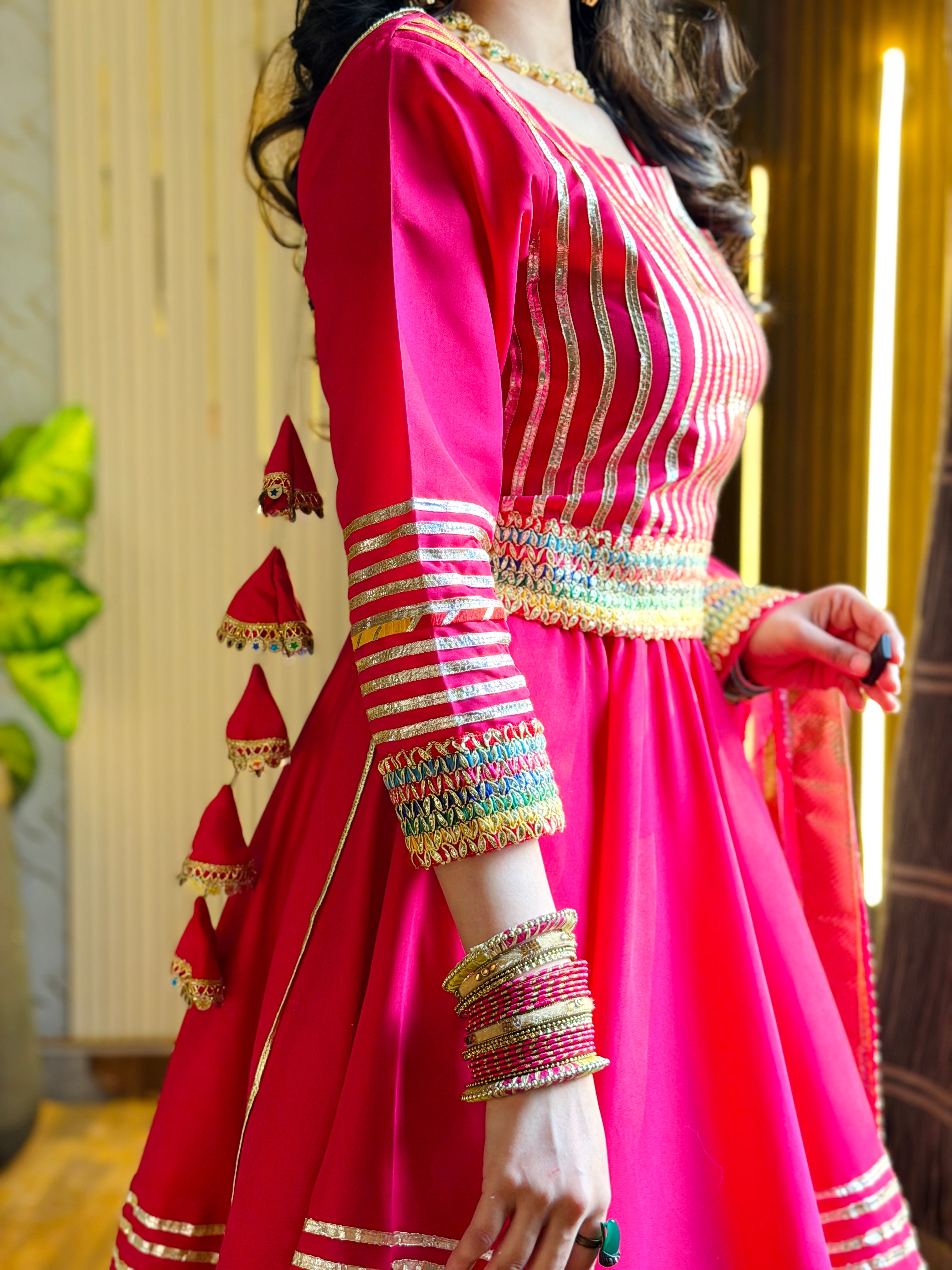 Lehenga Choli-PNK