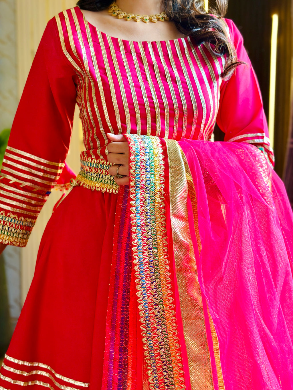 Lehenga Choli-PNK