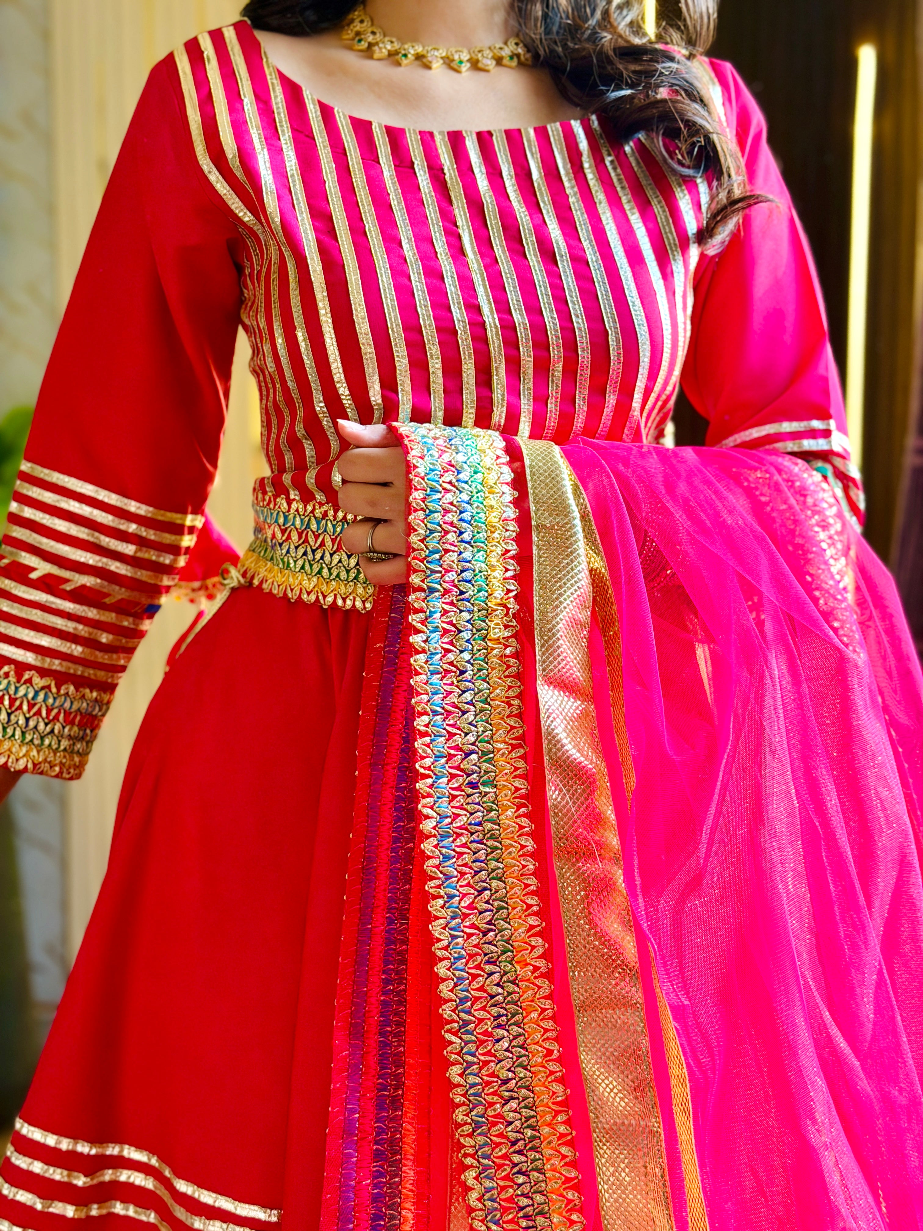 Lehenga Choli-PNK