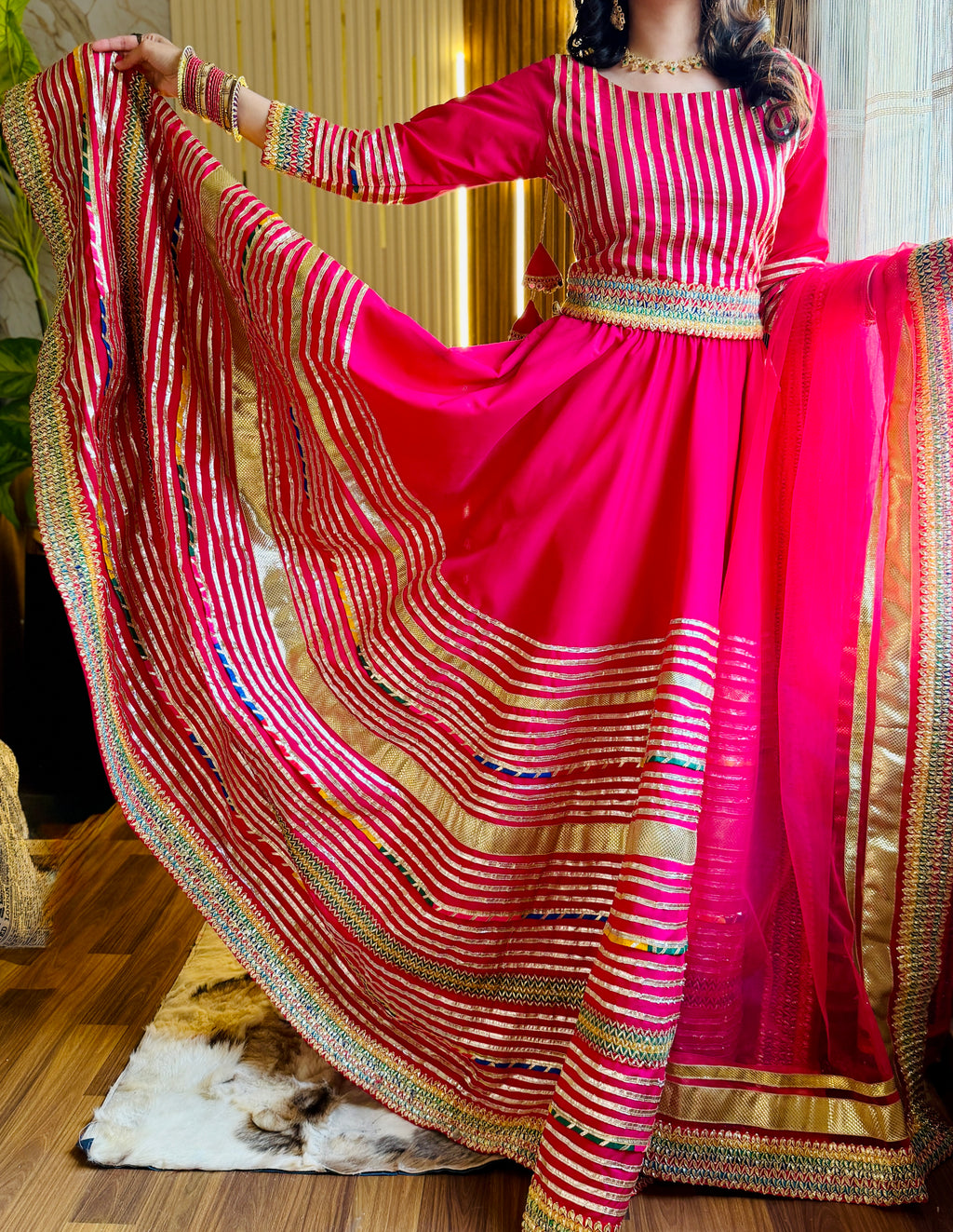 Lehenga Choli-PNK