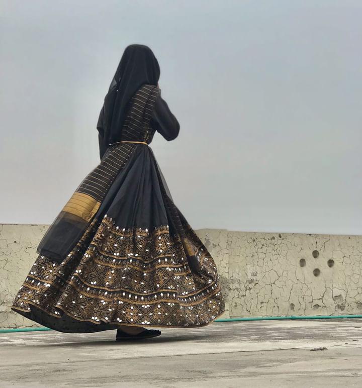 ''3PC FULL BLACK GUL E RANA ''