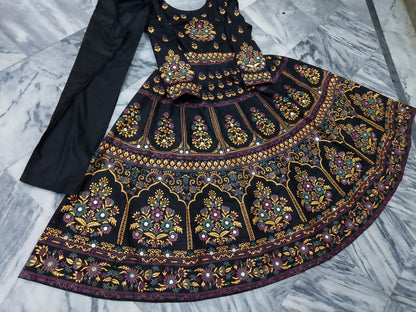 Black Maah para design Maxi 3pc