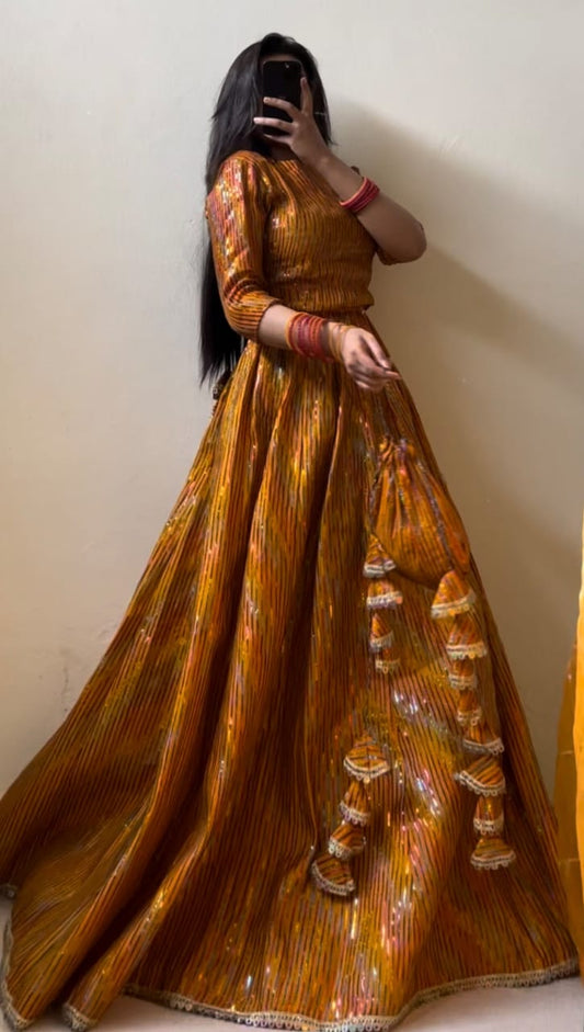 Lehnga 4 Pc