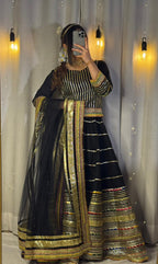4 Piece Lehenga-Choli