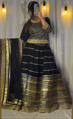 4 Piece Lehenga-Choli