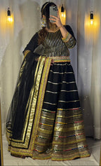 4 Piece Lehenga-Choli