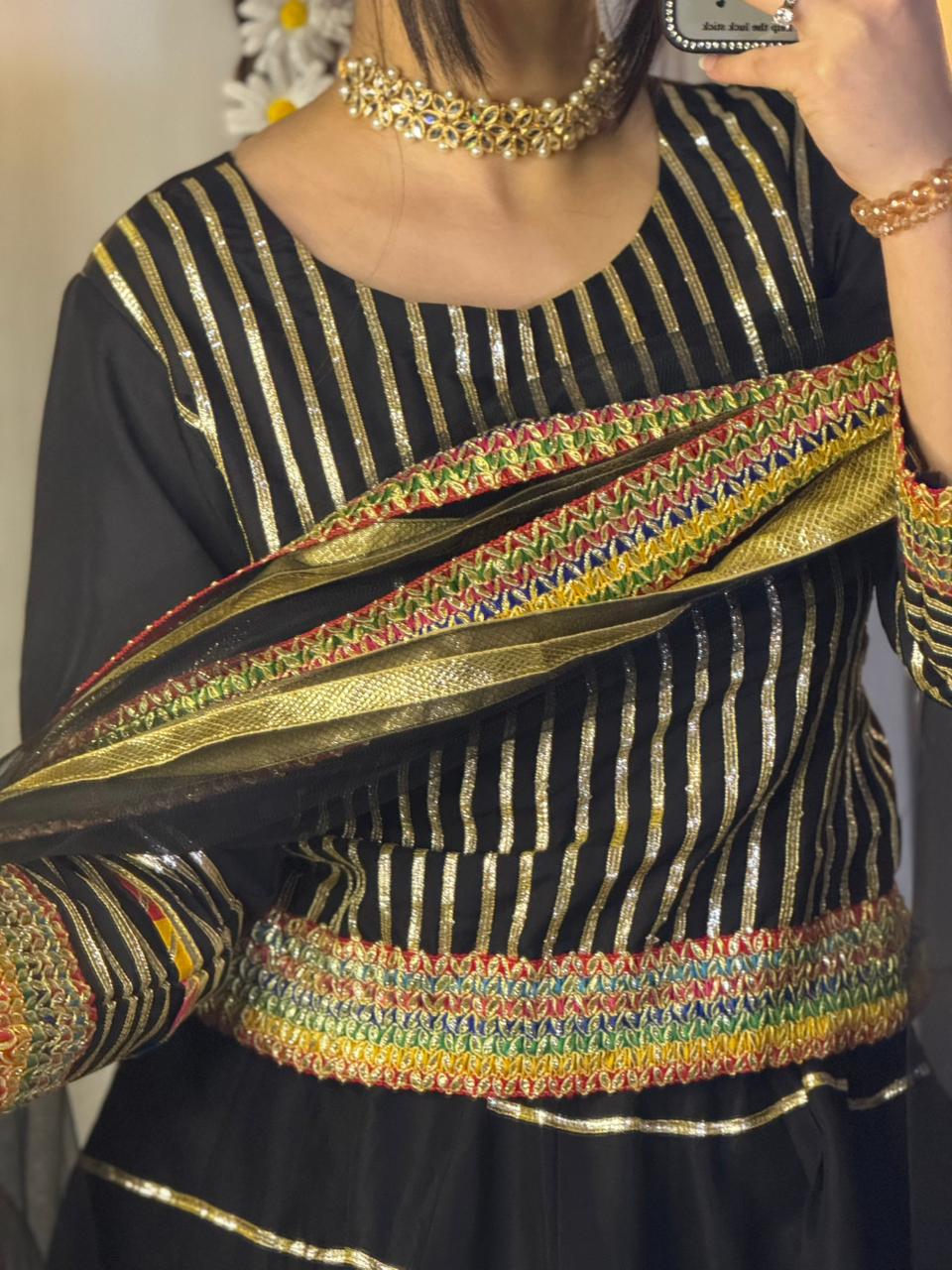 4 Piece Lehenga-Choli