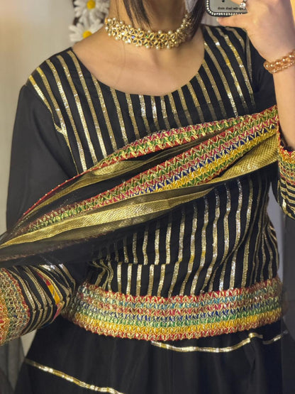 4 Piece Lehenga-Choli