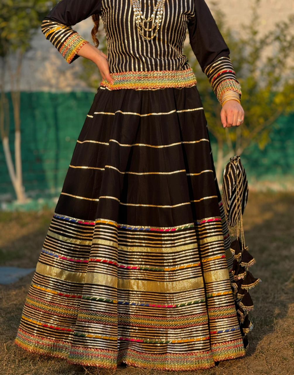 4 Piece Lehenga-Choli
