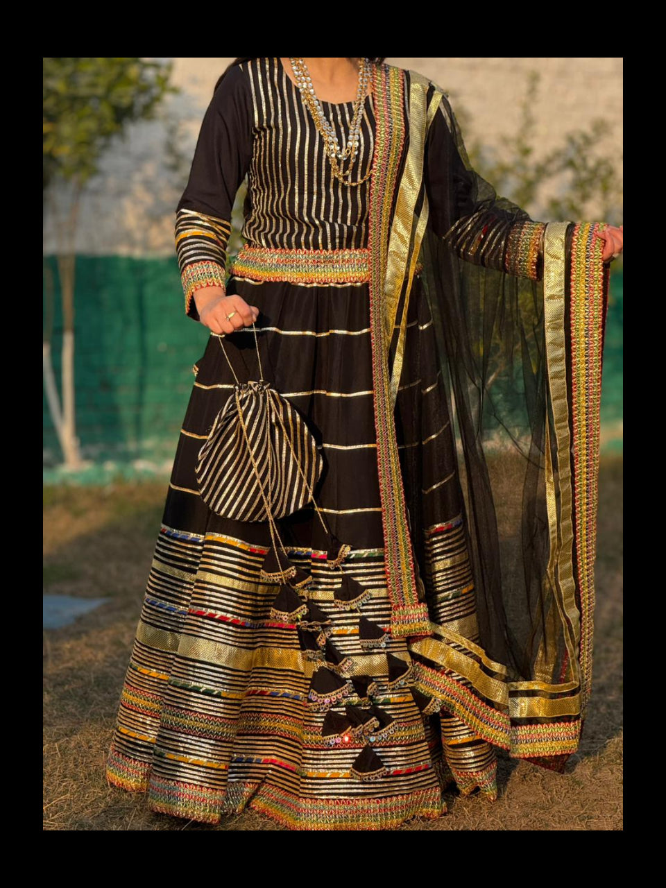 4 Piece Lehenga-Choli