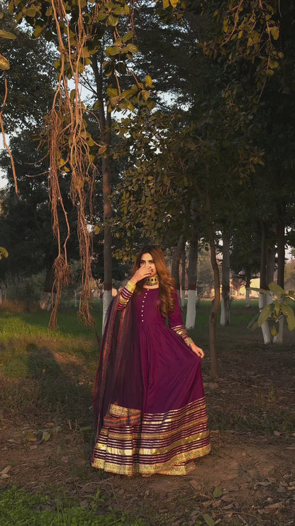 "GUL E RUBAB PURPLE"