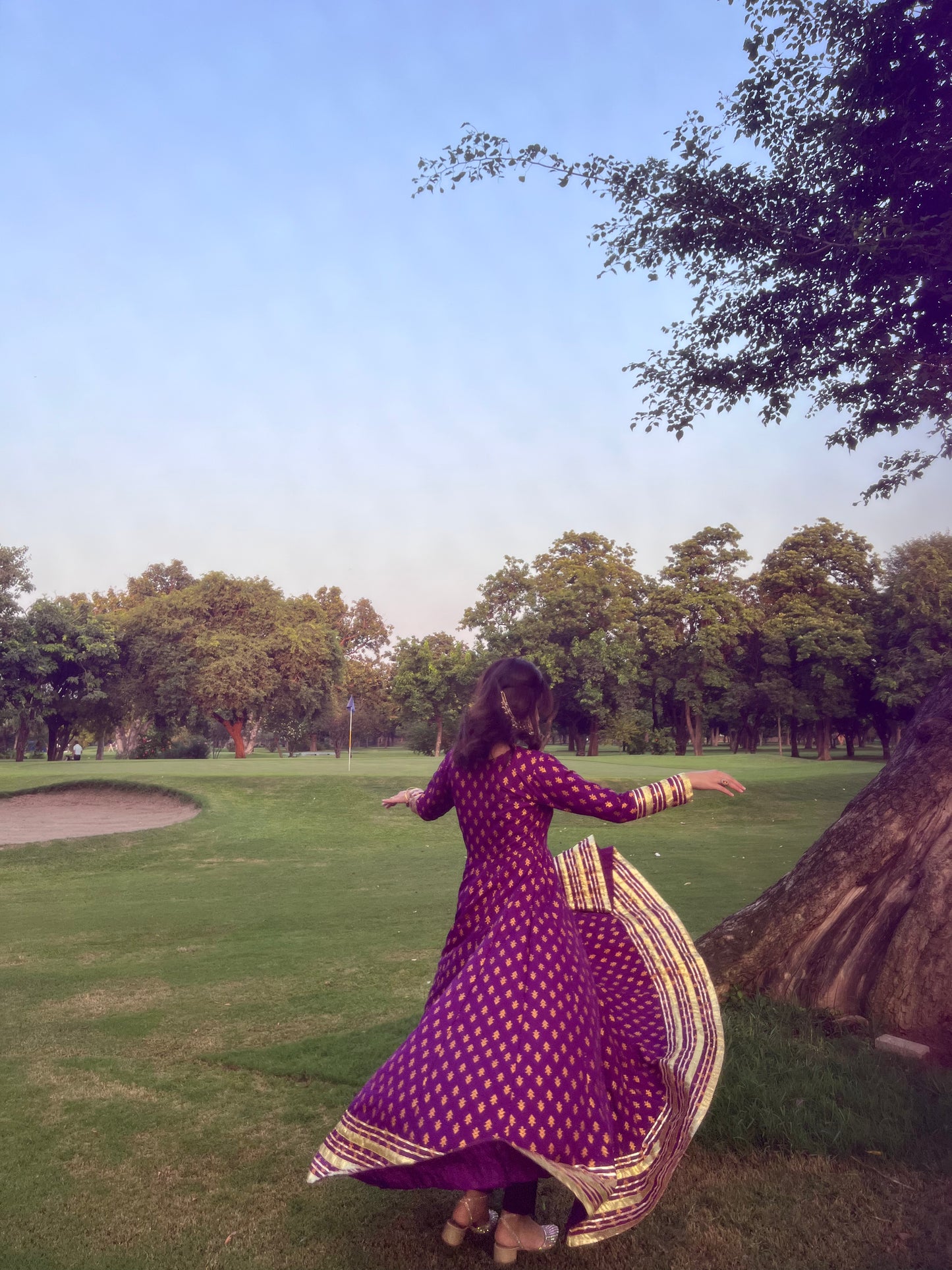 "GUL E SEHAR PURPLE"