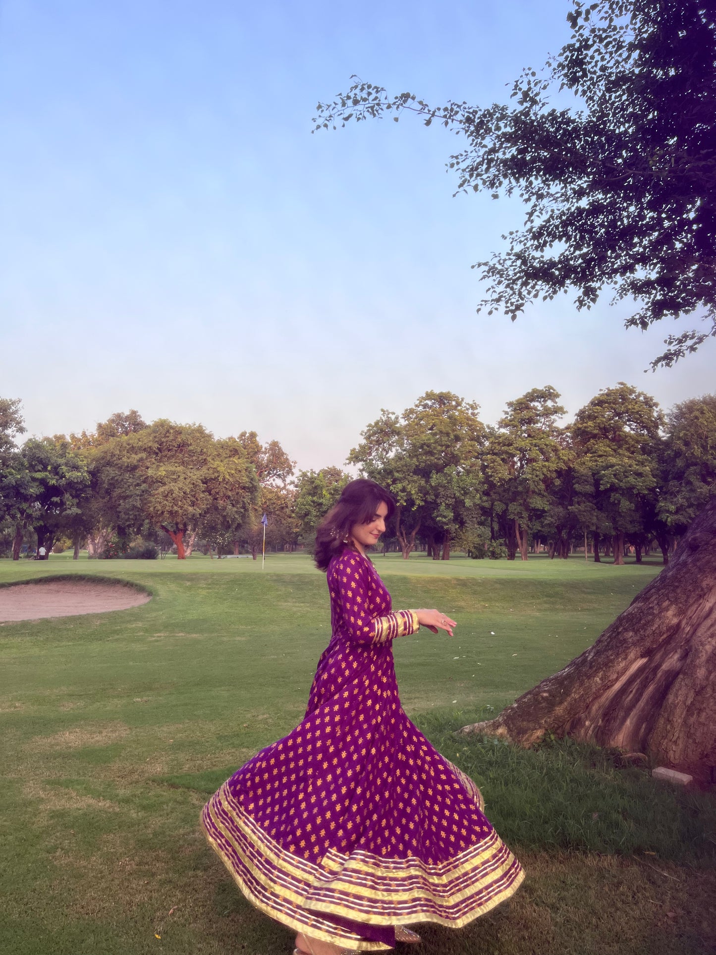 "GUL E SEHAR PURPLE"