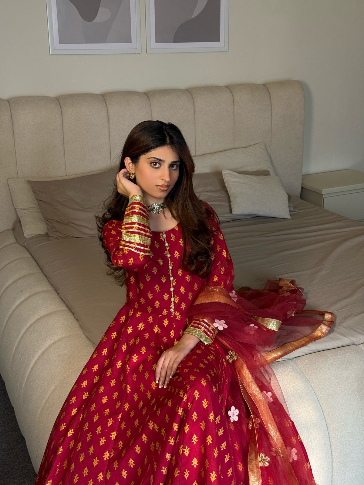 "GUL E SEHAR MAROON"
